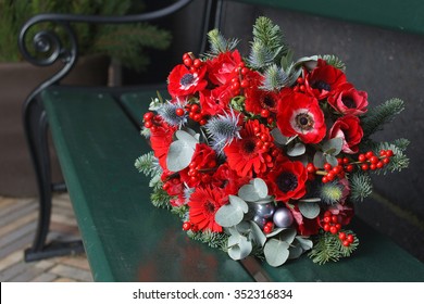 Red Christmas Bouquet