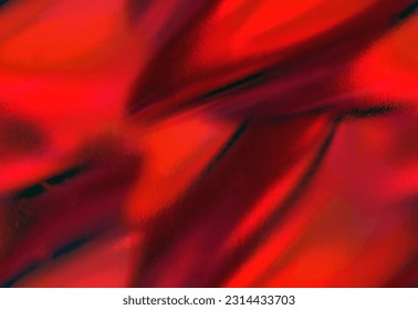 red chrome pattern, fabric. hologram abstract illustration background.