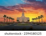 The Red Cliffs Lds temple in Saint George Utah