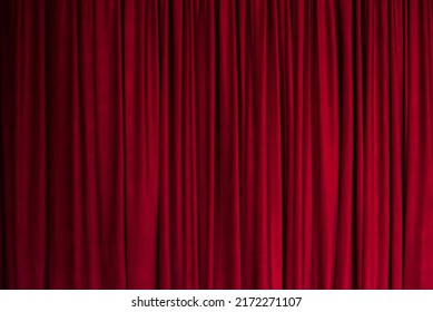 fondo de papel de pared de diseño de cortinas de tela roja