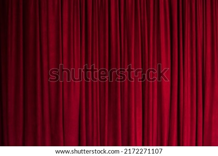red cloth curtain design wall paper background