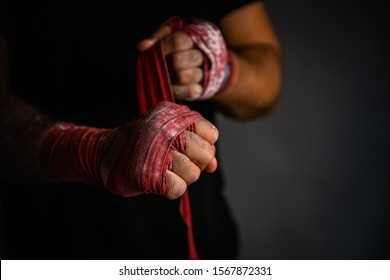 muay thai hands