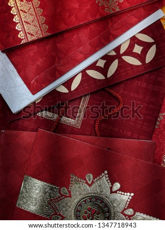 Red Color Pattern 