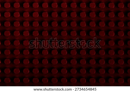 Red Construction Toy Baseplate Texture In Dark Lighting