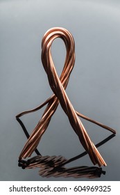 Red copper wire industry development.