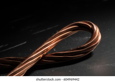 Red copper wire industry development.
