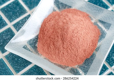 Red Cosmetic Clay Powder