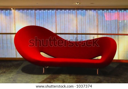 red couch