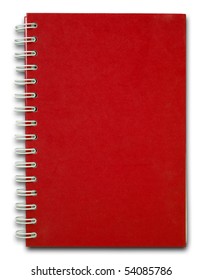 The Red Cove Of Note Book For Use