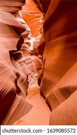 Red Coyote Canyon Pass In Mountain Cave