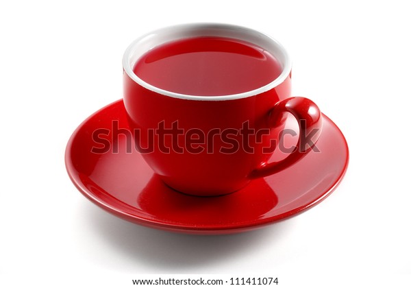 Red Cup Isolated Stock Photo (Edit Now) 111411074