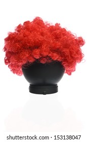 Red Curly Clown Wig