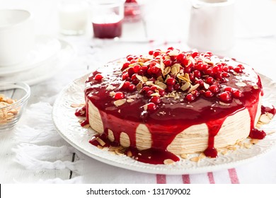 Red Currant Layer Cake