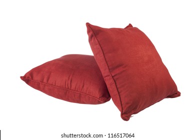 Red Cushions For Relax Time At Home