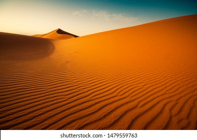 Red desert sands. In Saudi Arabia - Shutterstock ID 1479559763