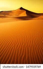 Red Desert Sands. In Saudi Arabia