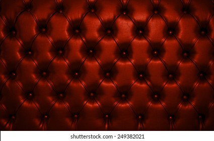 Red Diamond Pattern Upholstery Background