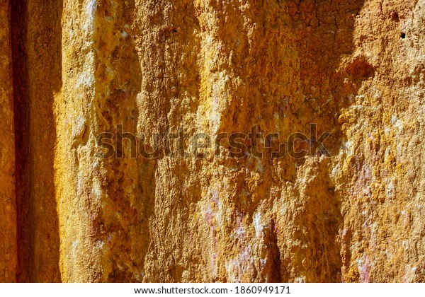 Red dirt (soil)\
background or texture.