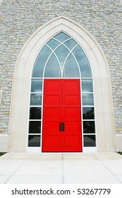 red door