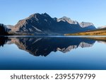 Red Eagle Peak over St Mary Lake, Glacier National Park