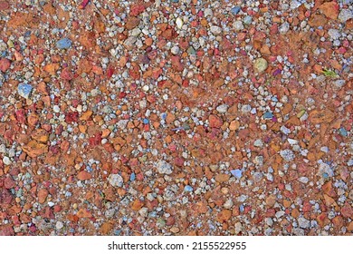 Red Earth Texture Background .realistic Close-up Background