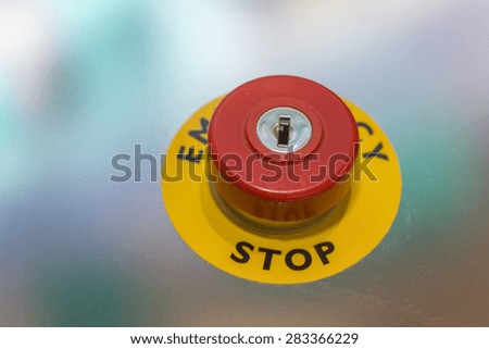 Similar – Start Button on Industrial machine