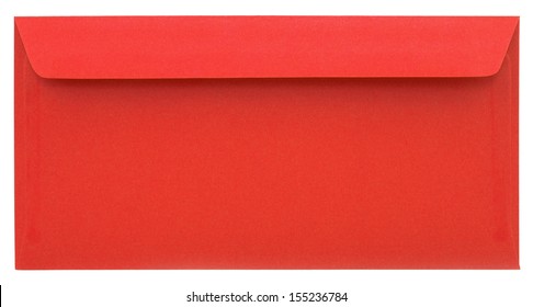 Red Envelope Isolated On White Background