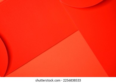 red envelope on red background for design