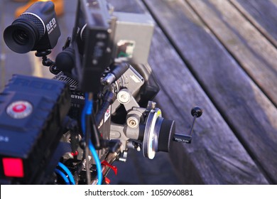 Red Epic Camera Rigged On Use, Italy 06-09-2014