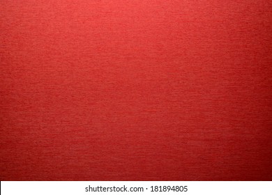 Red Fabric Background 