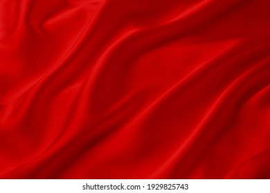 Red fabric textile texture background - Shutterstock ID 1929825743
