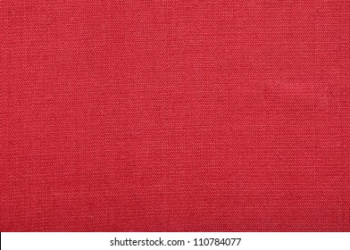 Red  Fabric Texture For  Background