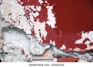 Red facade dropping off 