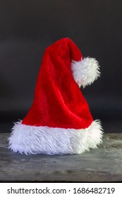 dark red santa hat