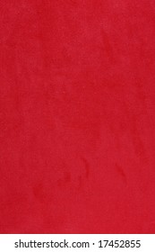 Red Felt Background