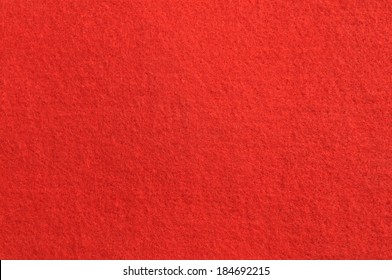 Red Felt Carpet.