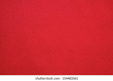 Red Felt Material Background.