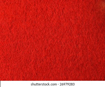 Red Felt Texture