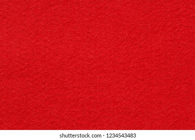 Red Felt Texture Background