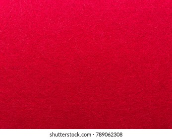 Red Felt Texture For Background