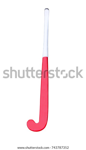 Red Field Hockey Stick Isolated On Stock Photo Edit Now