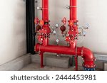 Red Fire Hydrant System,Industrial fire control system

