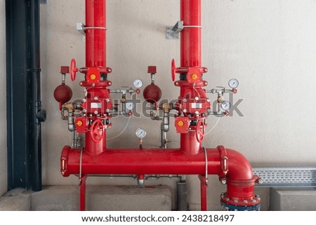 Red Fire Hydrant System,Industrial fire control system