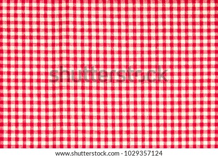 Red firebrick gingham pattern texture background
