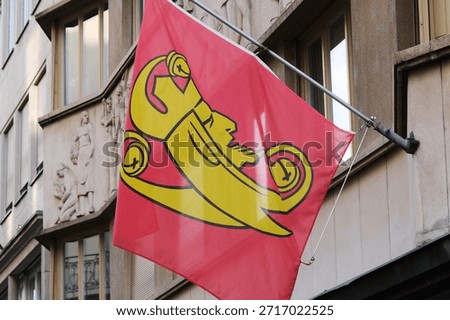red flag of the Kämbel Guild 