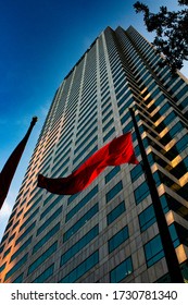 Red Flag waves in the Sunlight