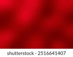 Red foil with frosted glass texture, shiny and glossy glitter background for fabric, surface, pattern, print art design. 