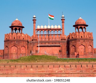 Red Fort In Delhi, India  