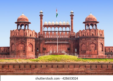 The Red Fort Is A Large Fort Complex Located In Delhi