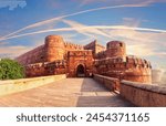 Red Fort main entrance, Agra, India, no people